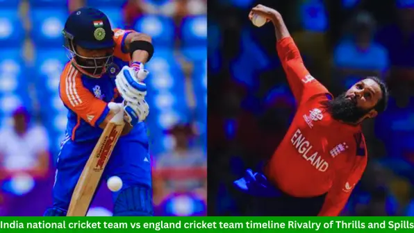 India national cricket team vs england cricket team timeline