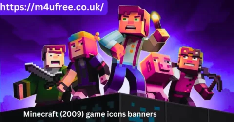 Minecraft (2009) game icons banners