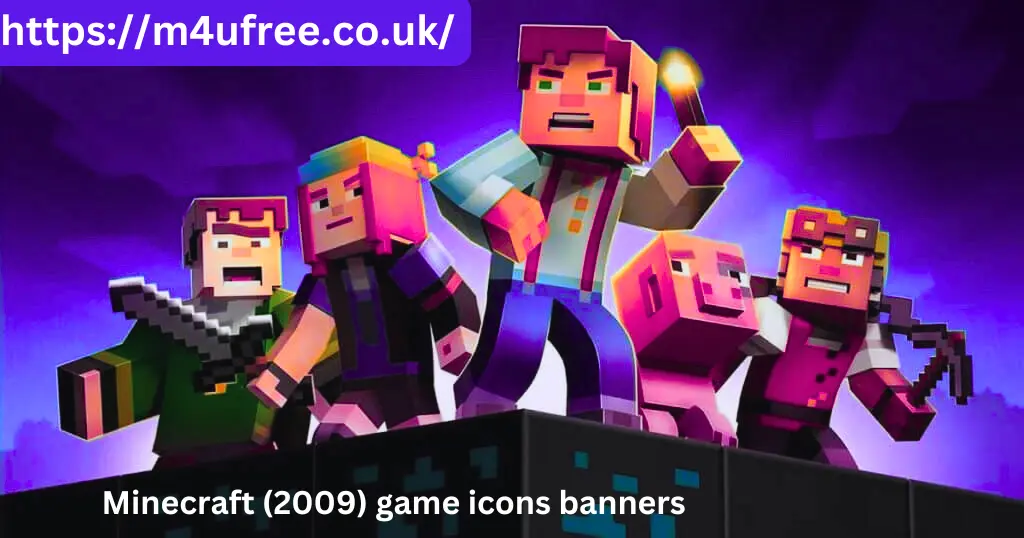 Minecraft (2009) game icons banners